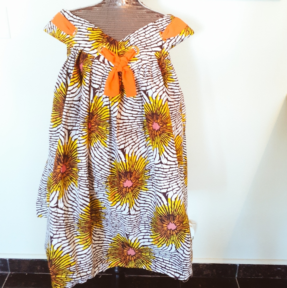 African print ,ankara, women dress, medium size,un